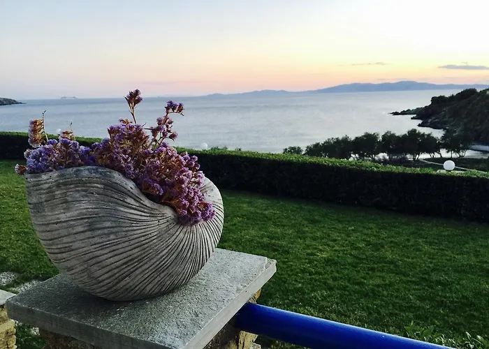 Meltemi Tinos Lägenhetshotell Agios Romanos